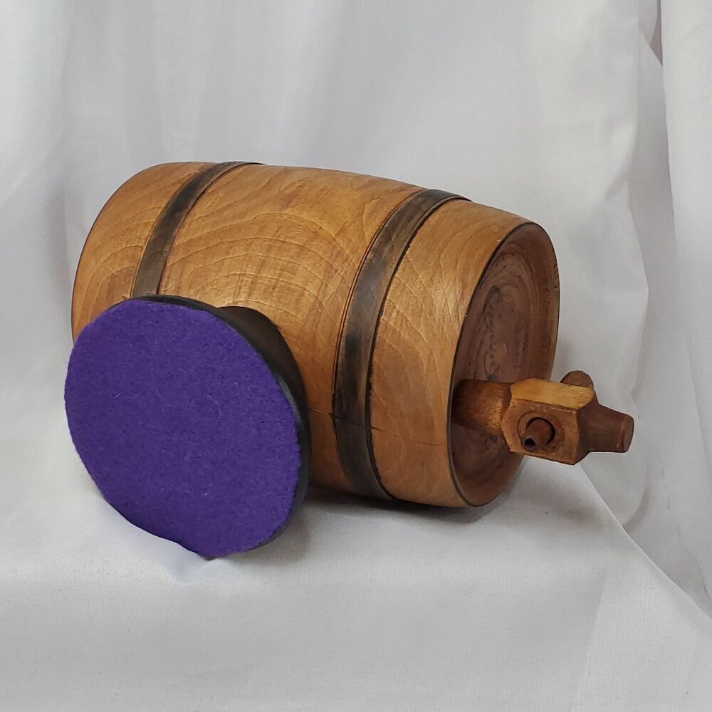 Crown Royal Wooden Whiskey Barrel Cask *DISPLAY ONLY* Bar Decor Man Cave Gift - Picture 6 of 11